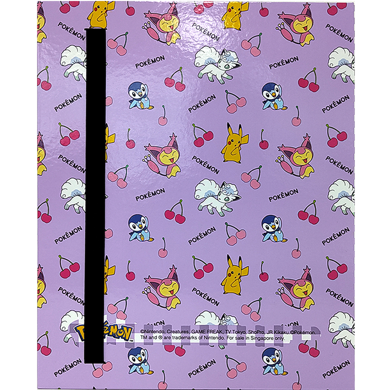 Pokémon Pocket Portfolio Ring Binder - Pokémon New Retro (Purple)