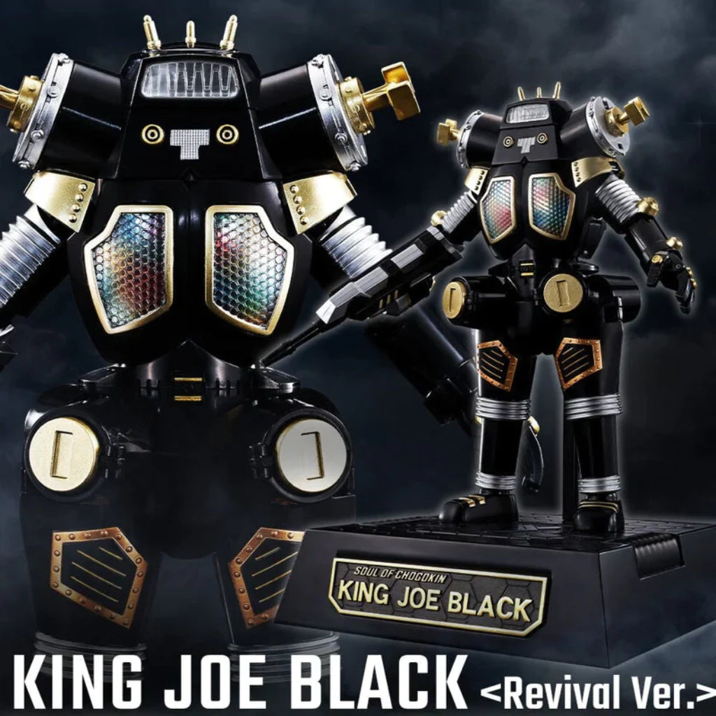 Soul Of Chogokin Gx-37B King Joe Black Revival Ver.