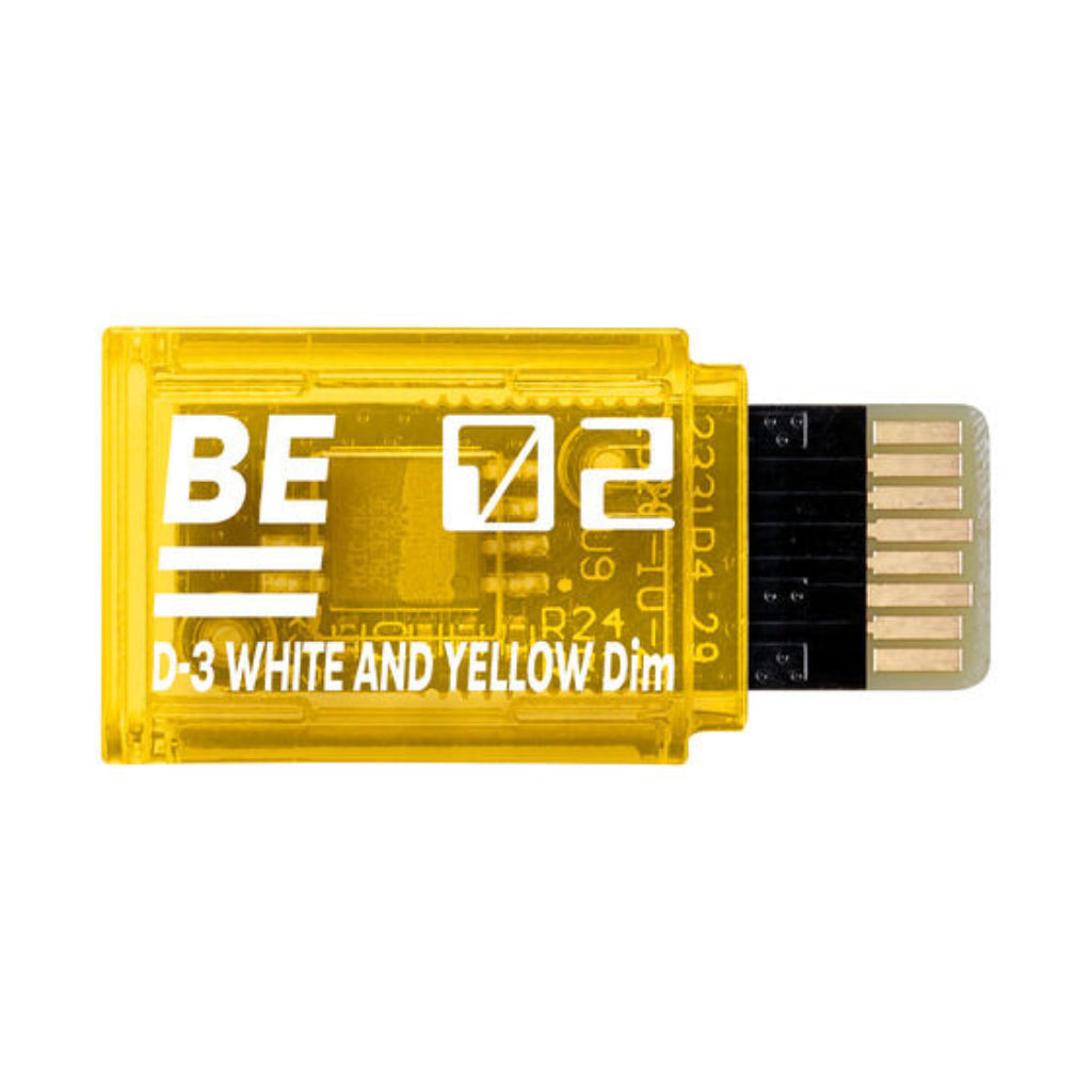 BEMemory Digimon Adventure 02 D-3 White and Yellow Dim & D-3 White and Red Dim