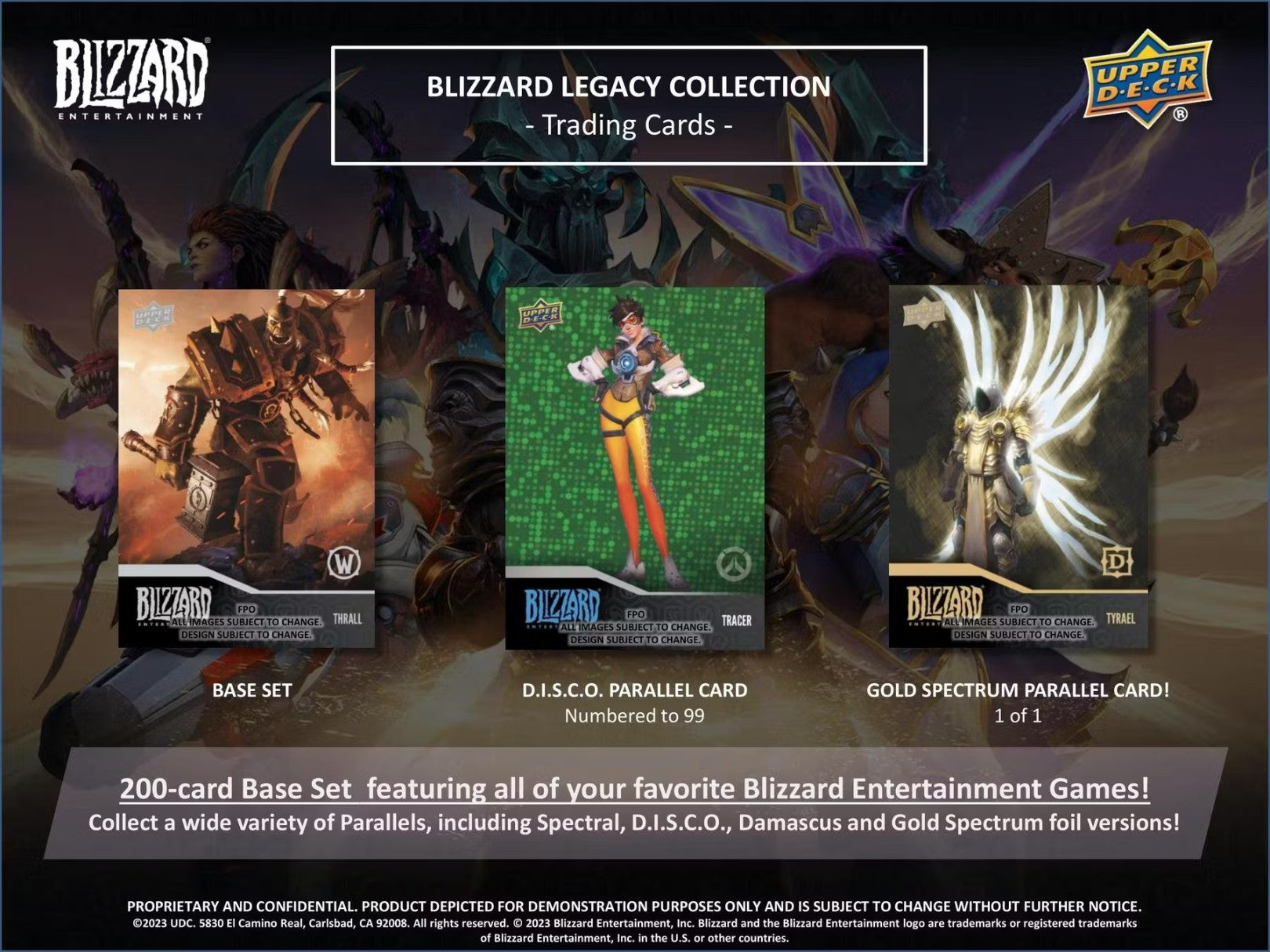 Upper Deck Blizzard Legacy Collection Hobby (UD98431) (20/Box)