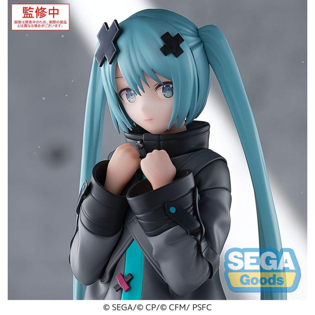 SEGA Hatsune Miku Shuttered Sekai Ver. Luminasta The Movie: The Miku Who Can't Sing Figure