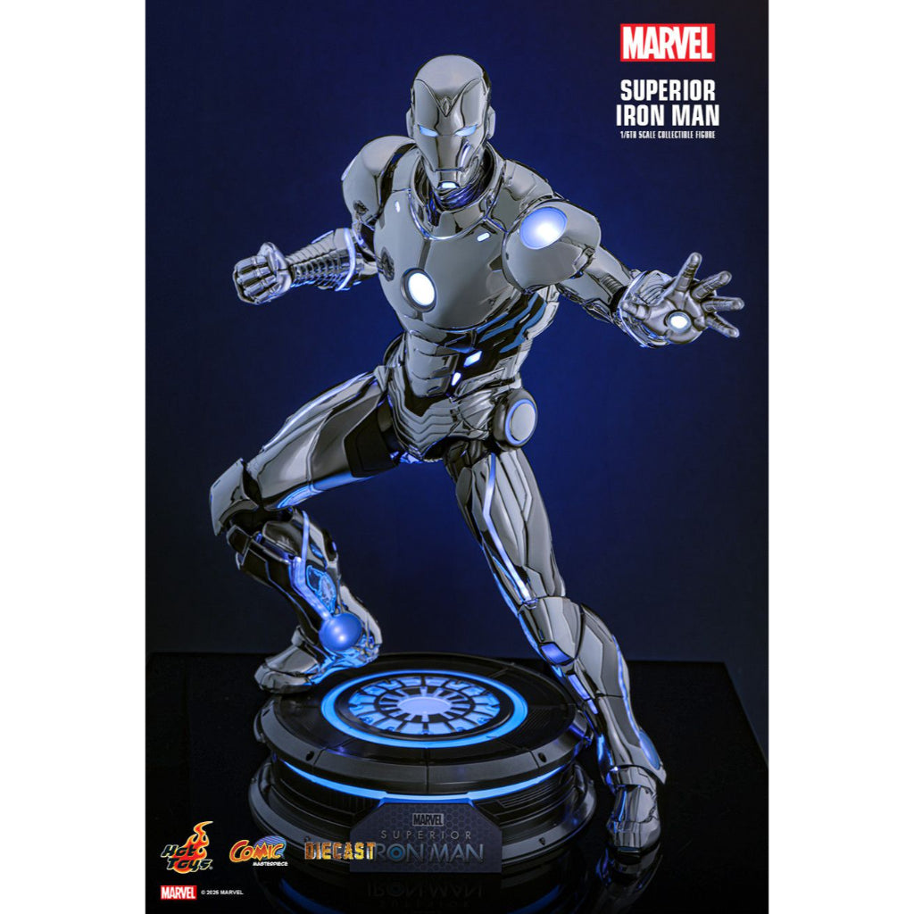 CMS026D73 - Marvel Comics 1/6th Scale Superior Iron Man