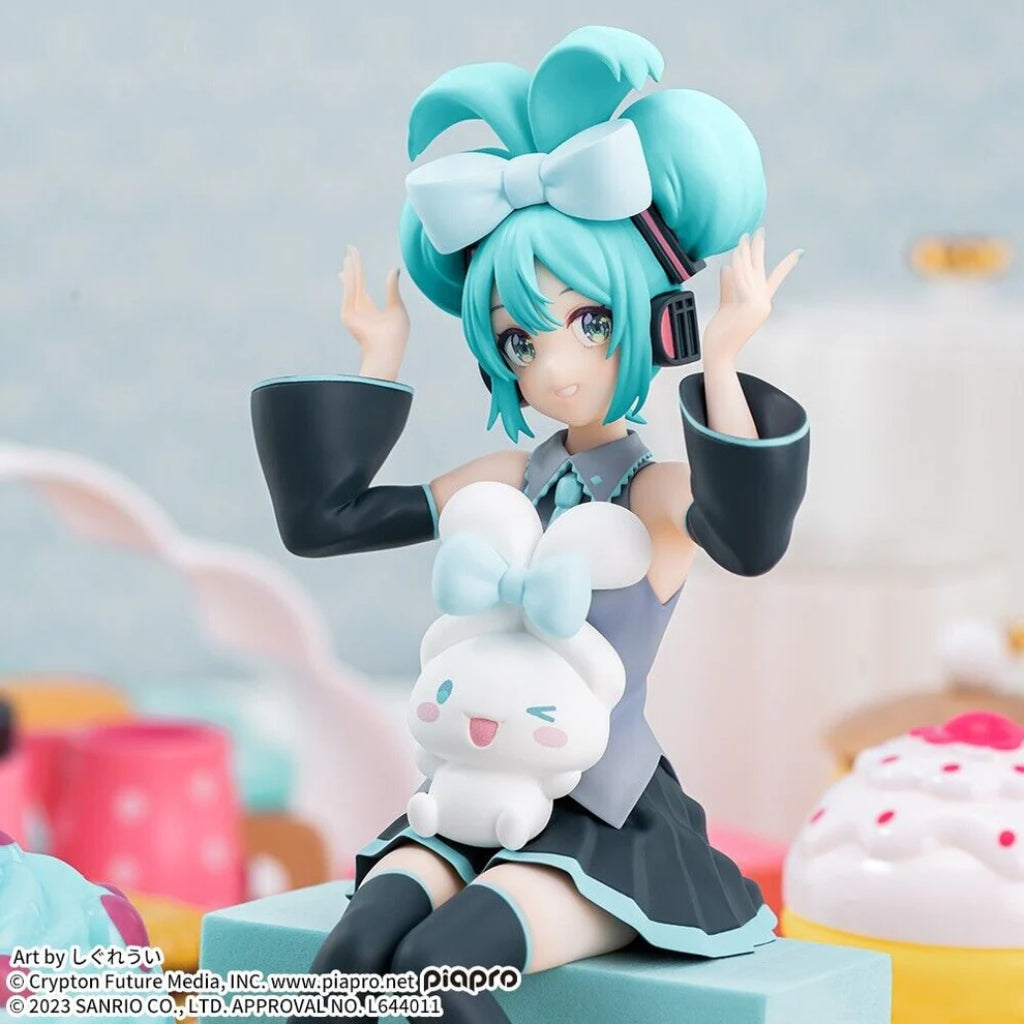 Sega PM Hatsune Miku X Cinnamoroll Chokonose Figure