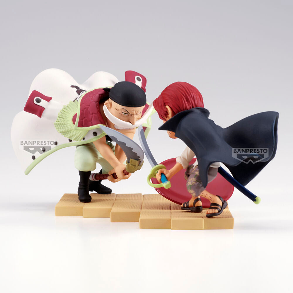 Banpresto WCF Edward Newgate vs. Shanks Log Stories One Piece