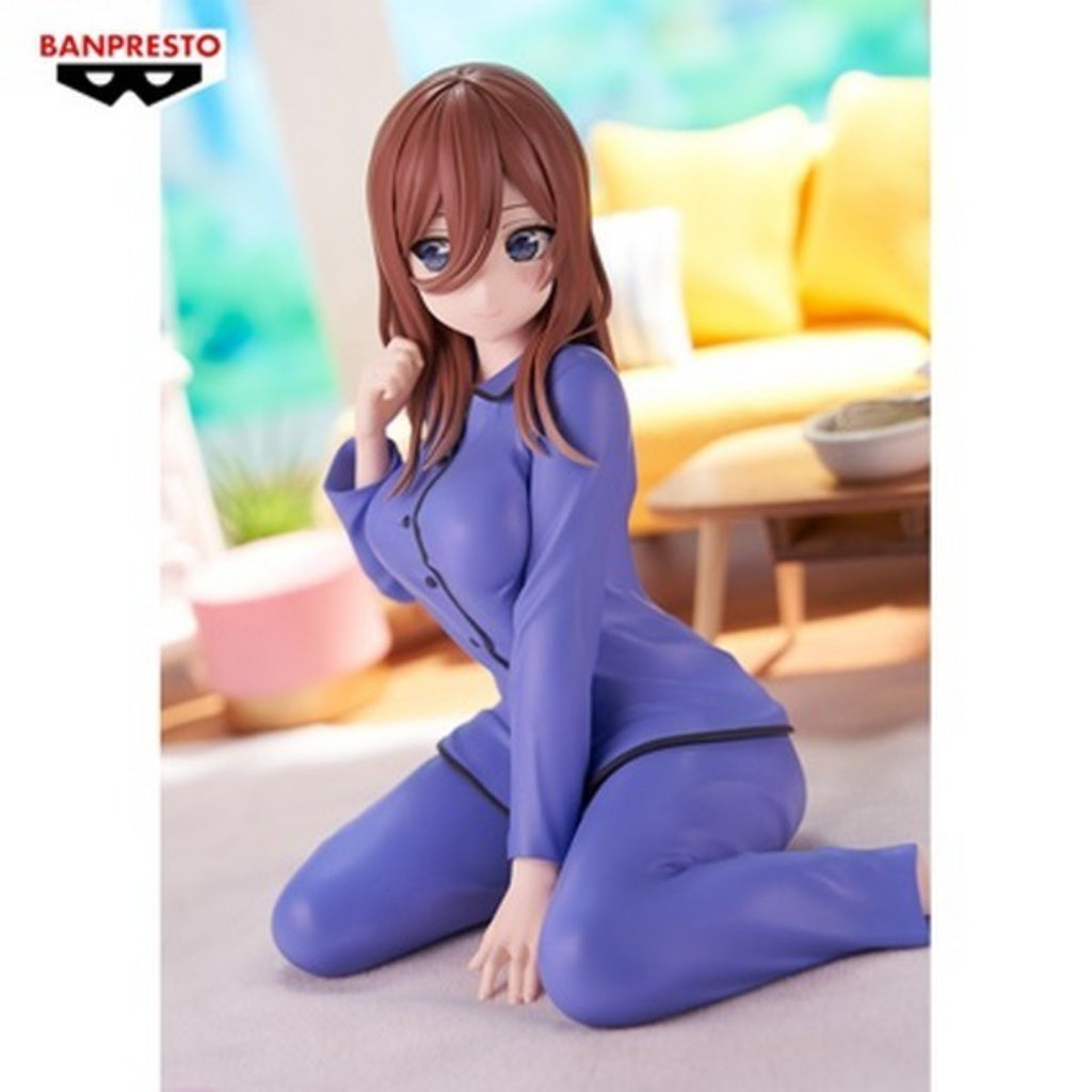 Banpresto Miku Nakano Relax Time The Quintessential Quintuplets