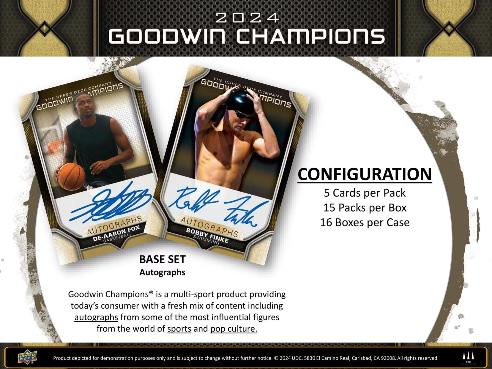 Upper Deck 2024 Goodwin Champions Hobby (UD80157) (15/Box)