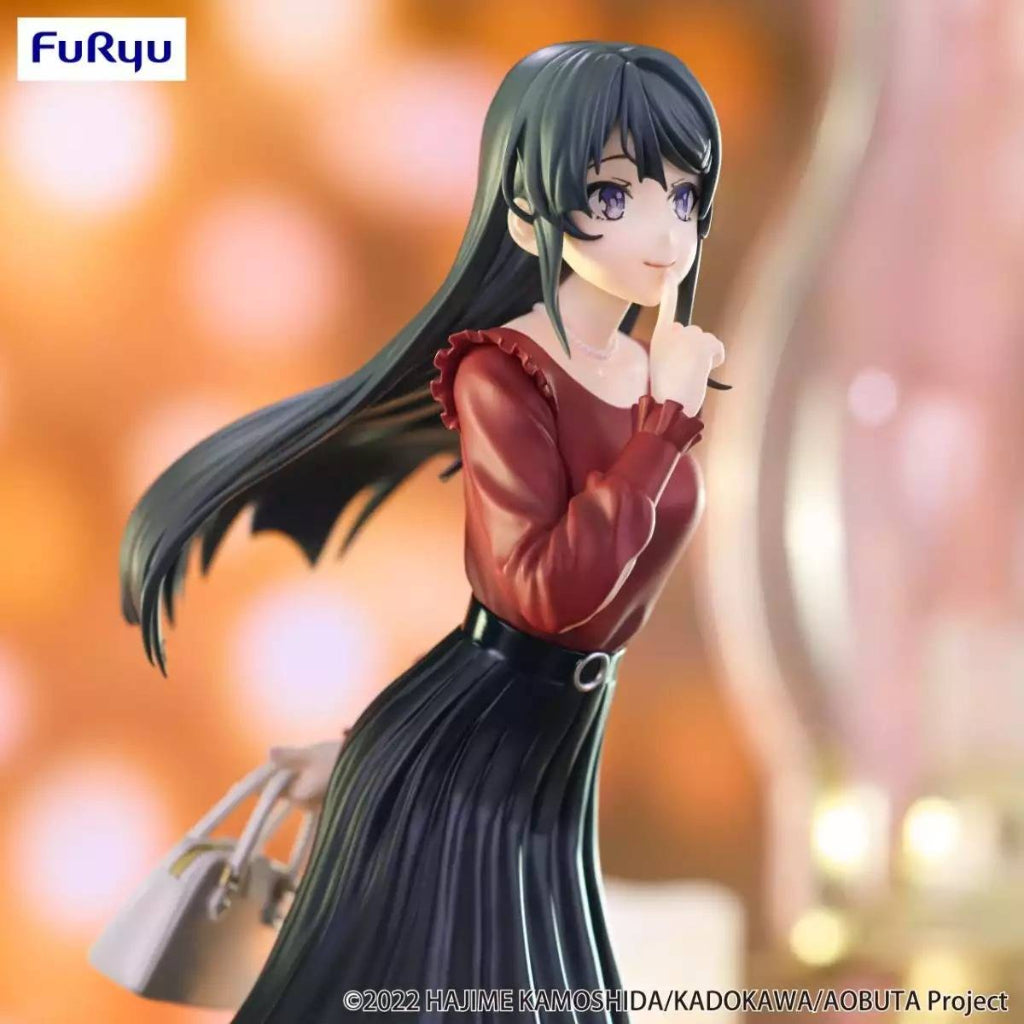 FuRyu Mai Sakurajima Winter Outfit Ver. Rascal Does Not Dream Trio-Try-It Figure