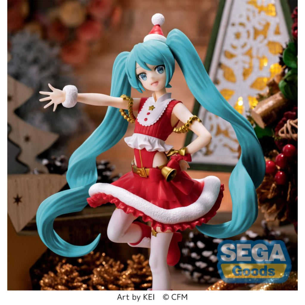 Sega Hatsune Miku Christmas 2023 Ver Luminasta Figure