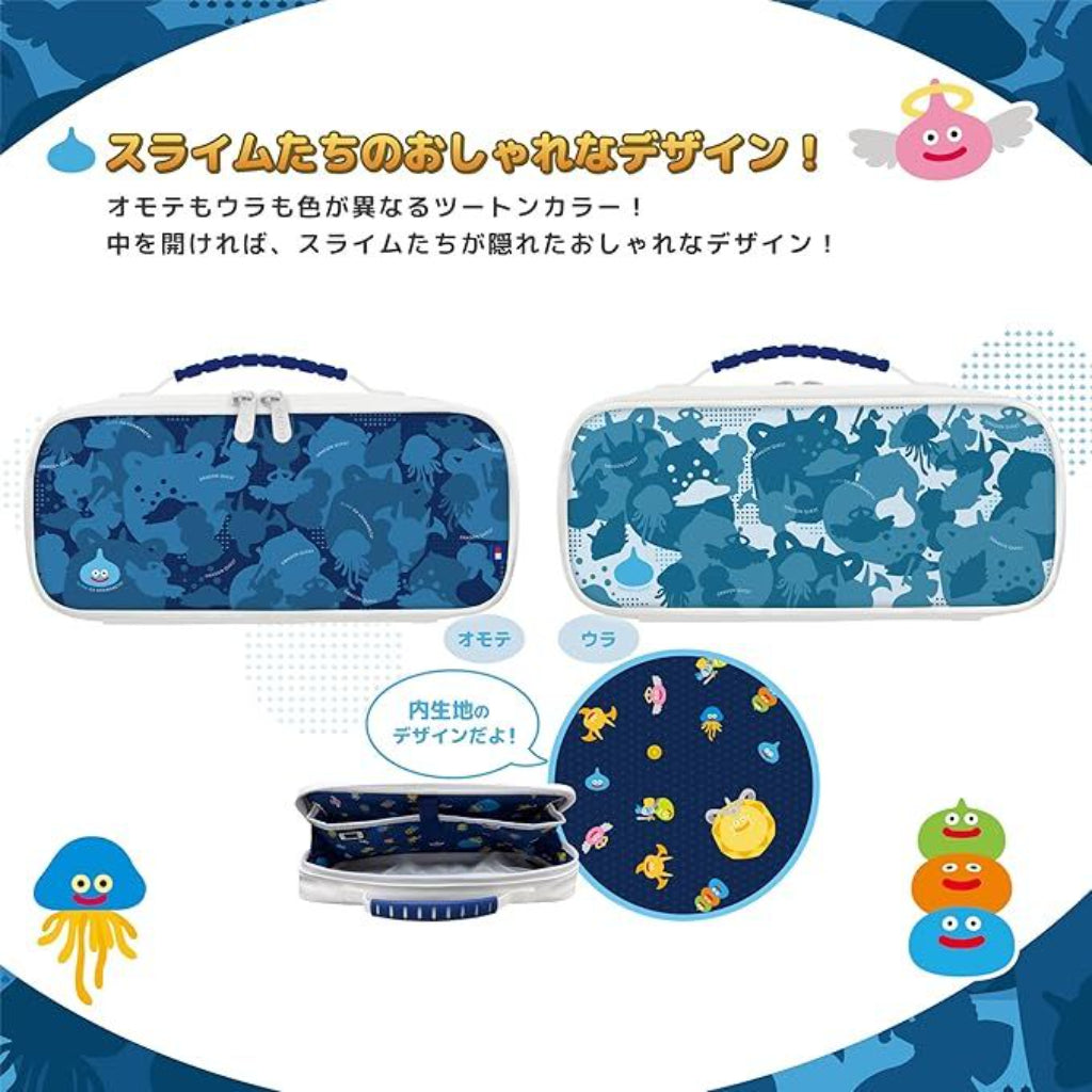 HORI Slime-Dragon Quest Medium Pouch for Nintendo Switch (NSW-460)