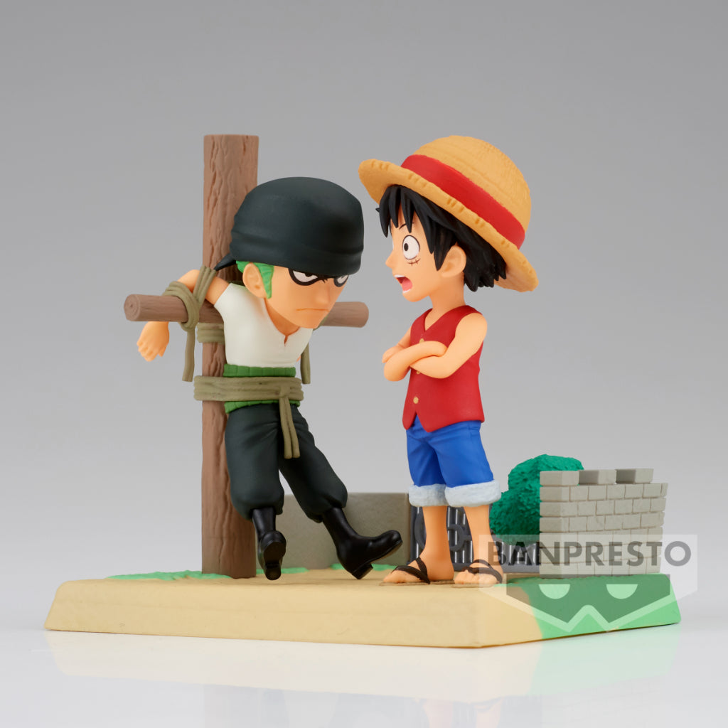 Banpresto Monkey D.Luffy Vs Roronoa Zoro WCF Log Stories One Piece