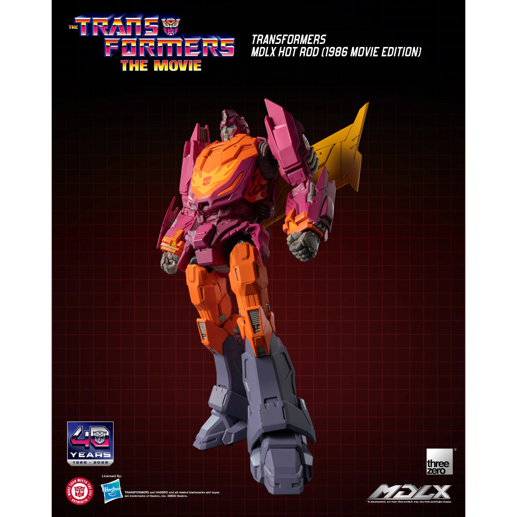 MDLX Scale Transformers - Hot Rod (1986 Movie Version) (Kelvin Sau Redesign)