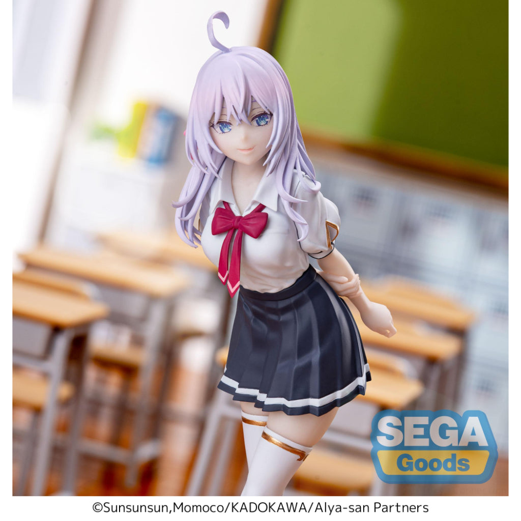 SEGA Alya Summer Uniform Ver. Luminasta Alya Sometimes Hides Her Feelings in Russian Figure