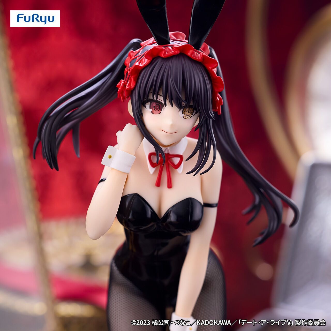 FuRyu Kurumi Tokisaki Black Ver. BiCute Bunnies Date A Live V Figure