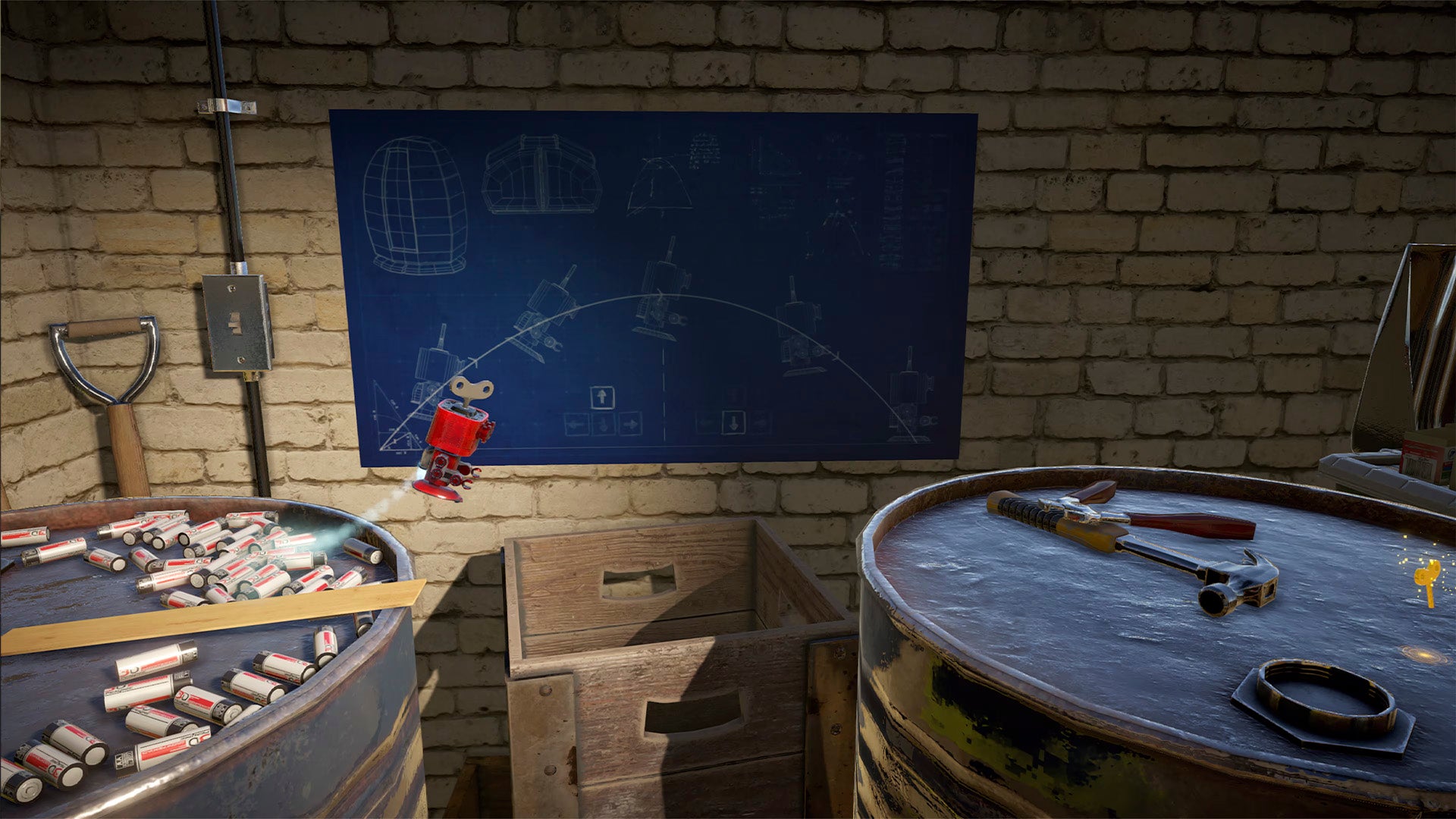 PS5 A-RED Walking Robot