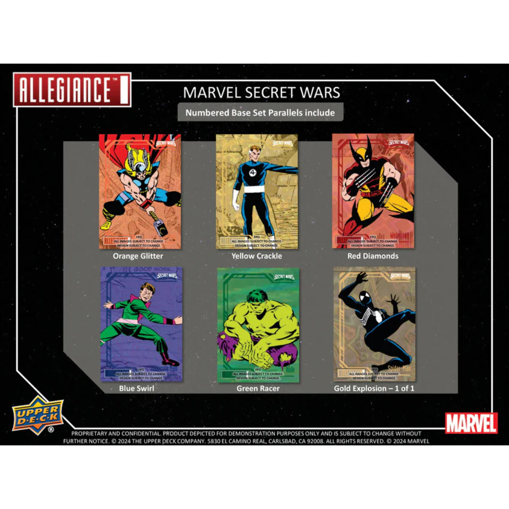 Upper Deck Marvel Allegiance: Secret Wars (UD11981)