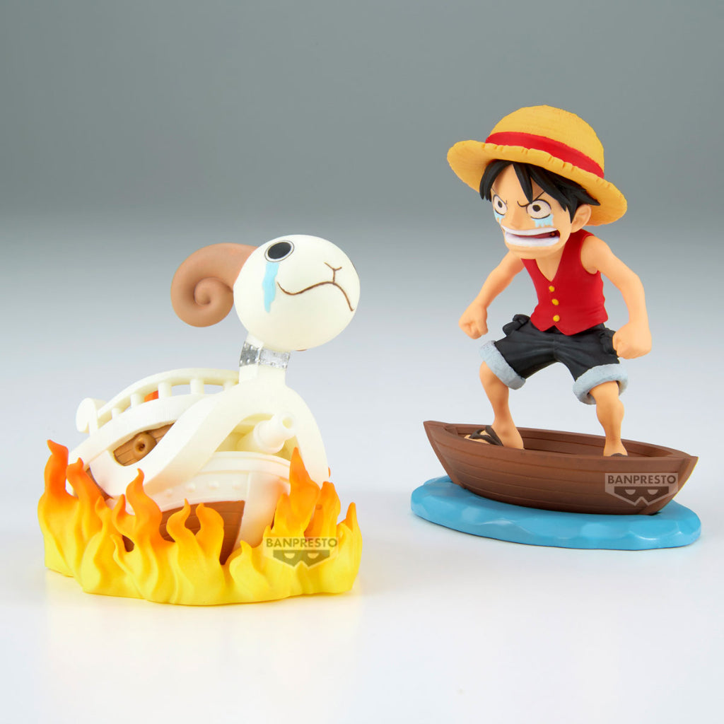 Banpresto WCF Monkey D.Luffy Vs Going Merry Log Stories One Piece