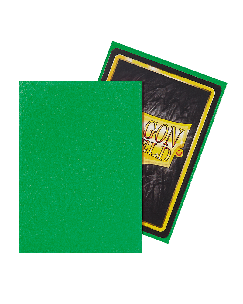 Dragon Shield Matte Sleeves 100CT - Apple Green (Standard Size)