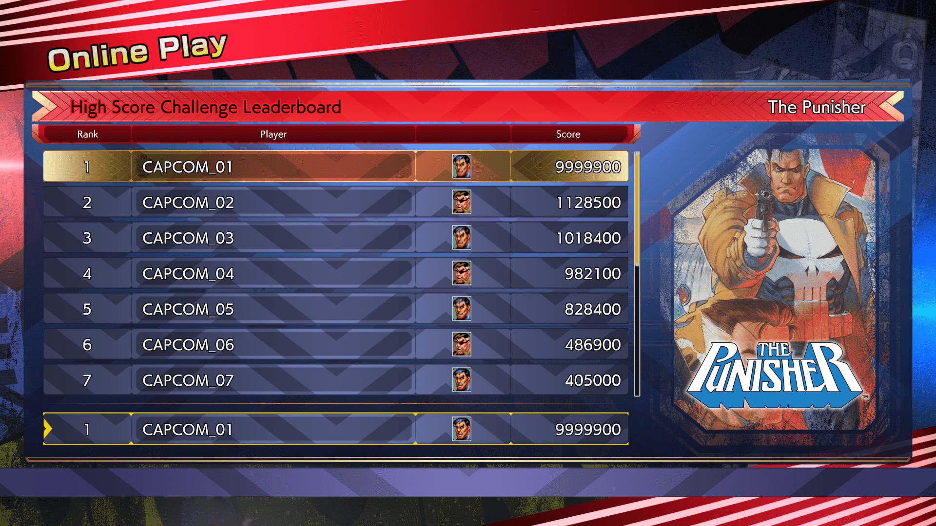 NSW Marvel vs. Capcom Fighting Collection: Arcade Classics (NC16)