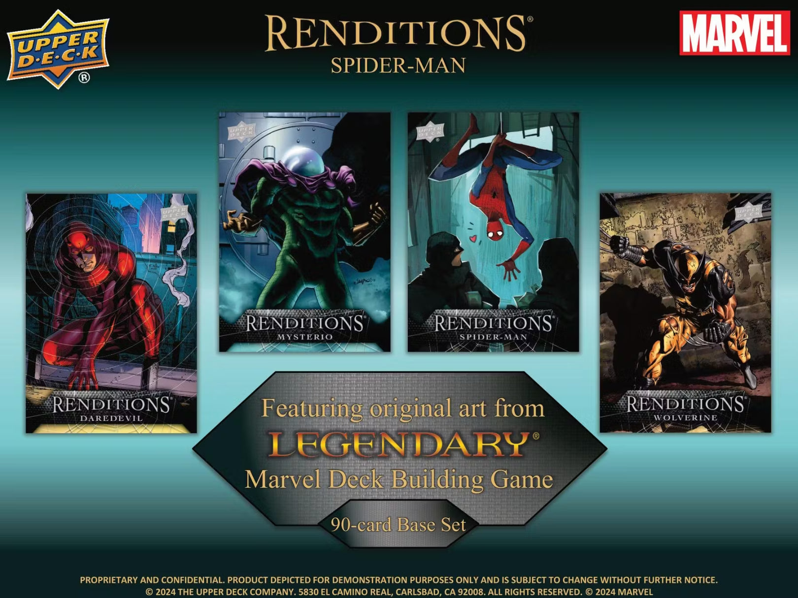Upper Deck 2024 Marvel Renditions Spider-Man (UD51891) (12/Box)