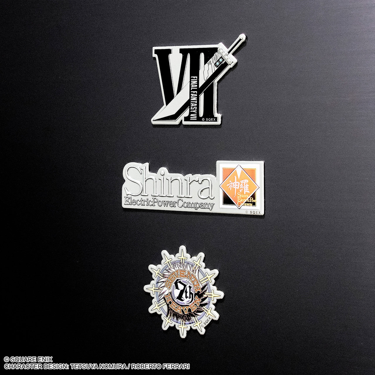 Square Enix Shinra Final Fantasy VII Rebirth Aluminum Magnet