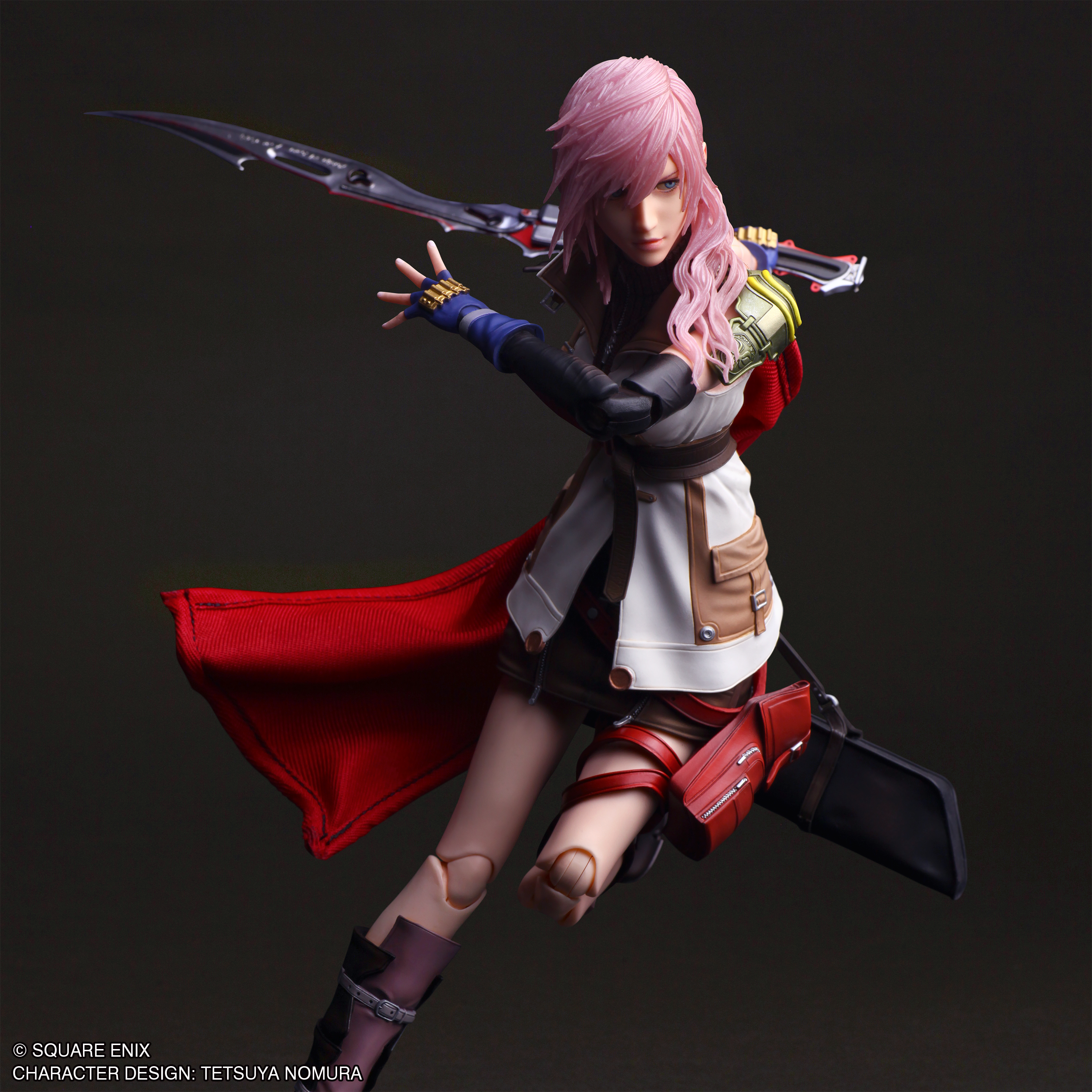 Final Fantasy XIII Play Arts Shin Action Figure - Lightning