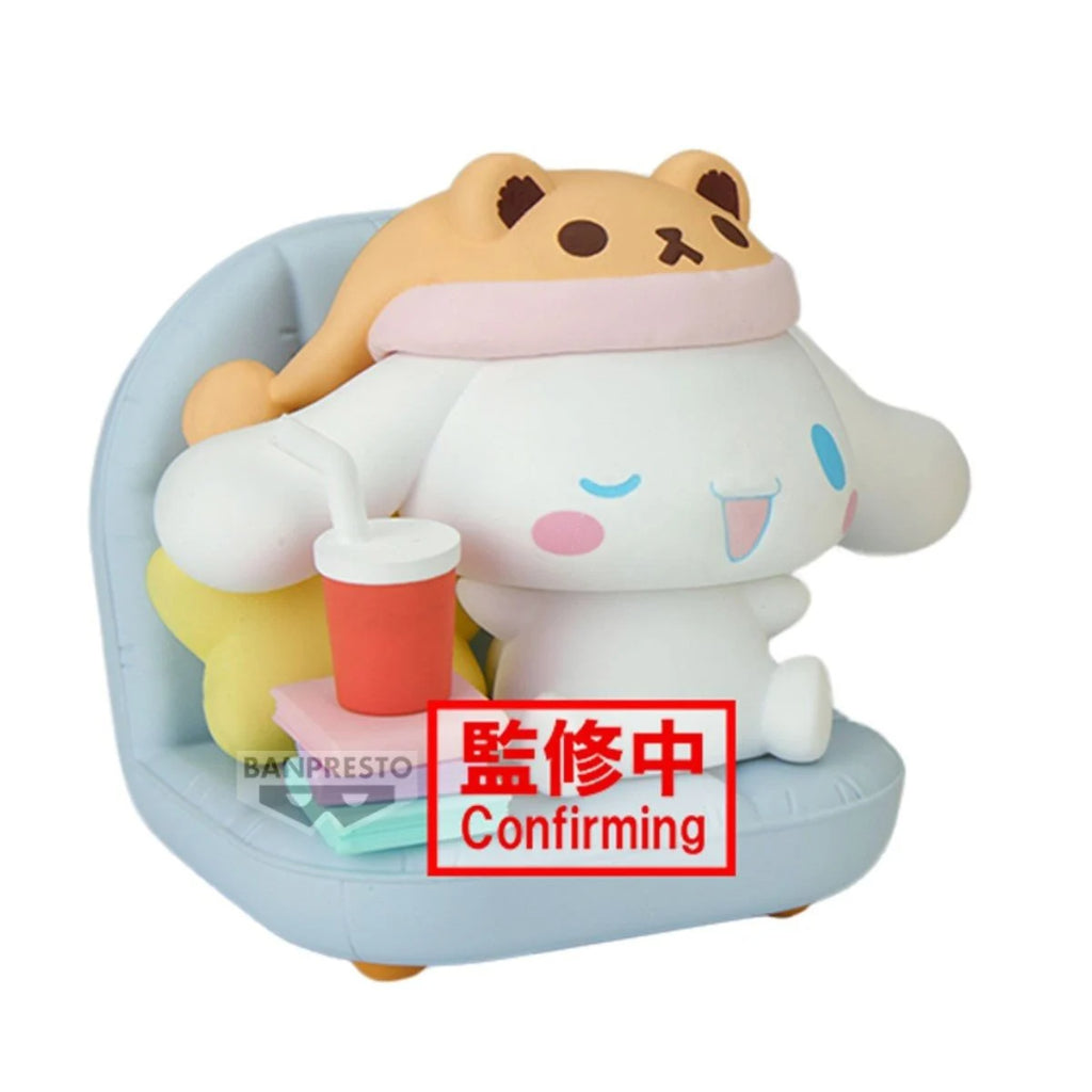 Banpresto Cinnamoroll Sanrio Characters Nakayoshi Memories Relaxing Time at Home