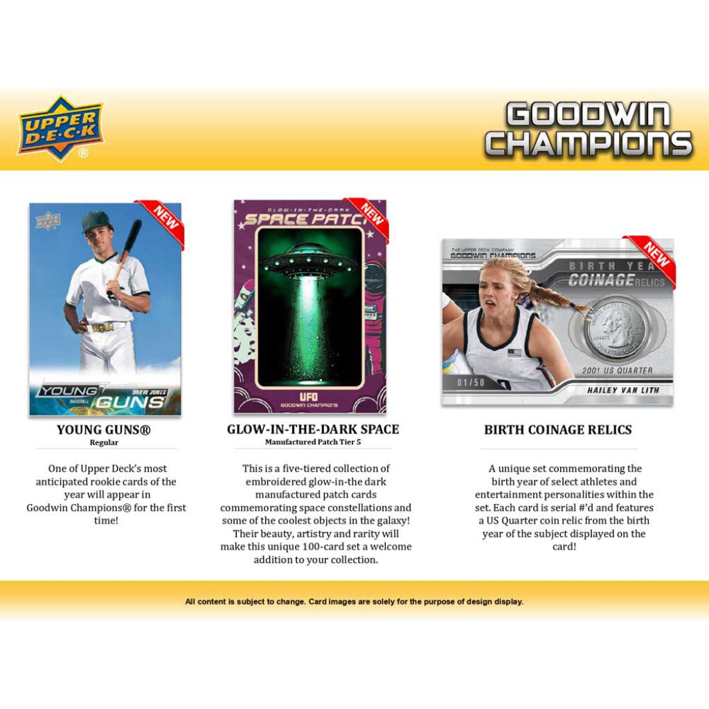 Upper Deck 2023 Goodwin Champions Blaster (UD12108)