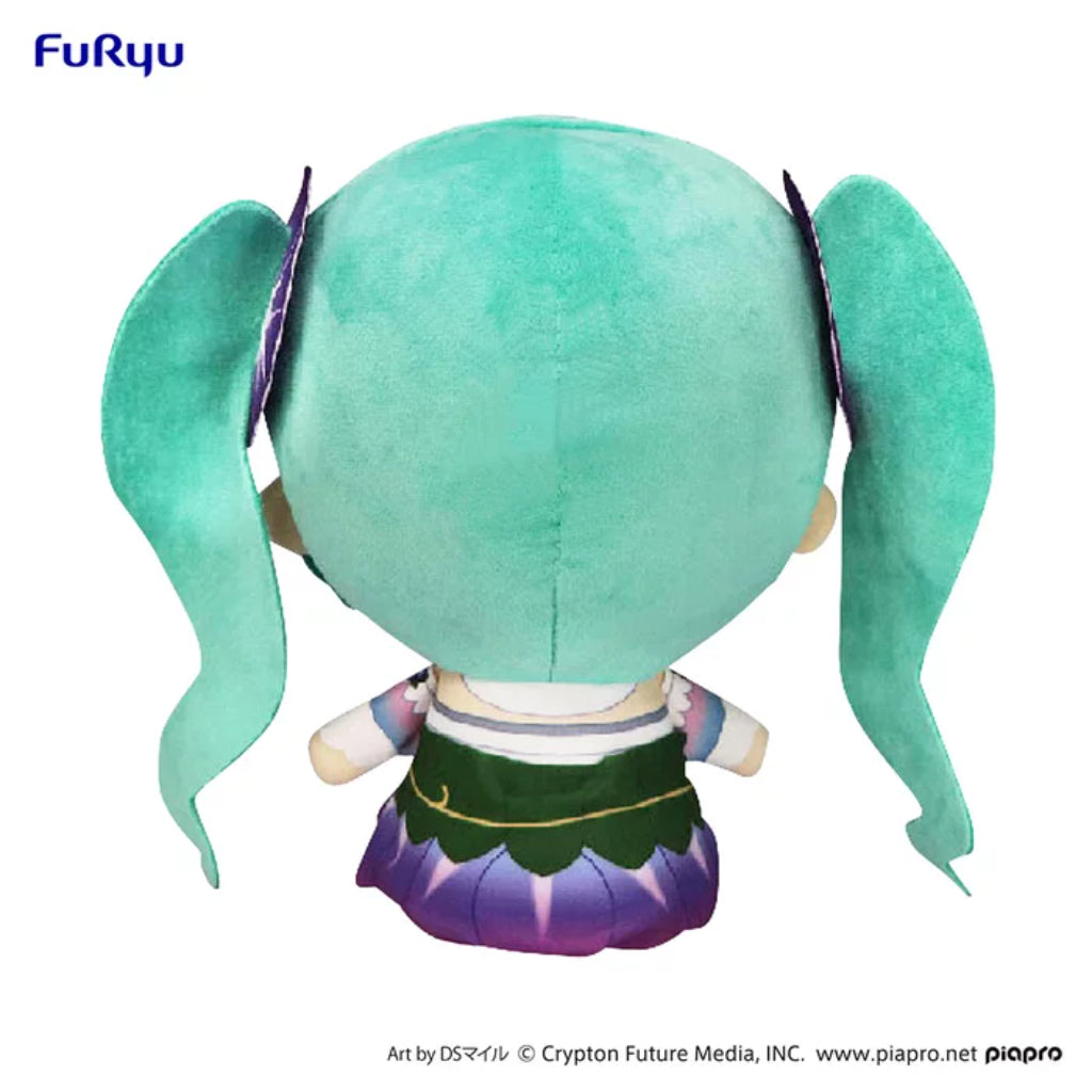 FuRyu Hatsune Miku Flower Fairy Morning Glory Ver Kyurumaru Vol.3 Big Plush