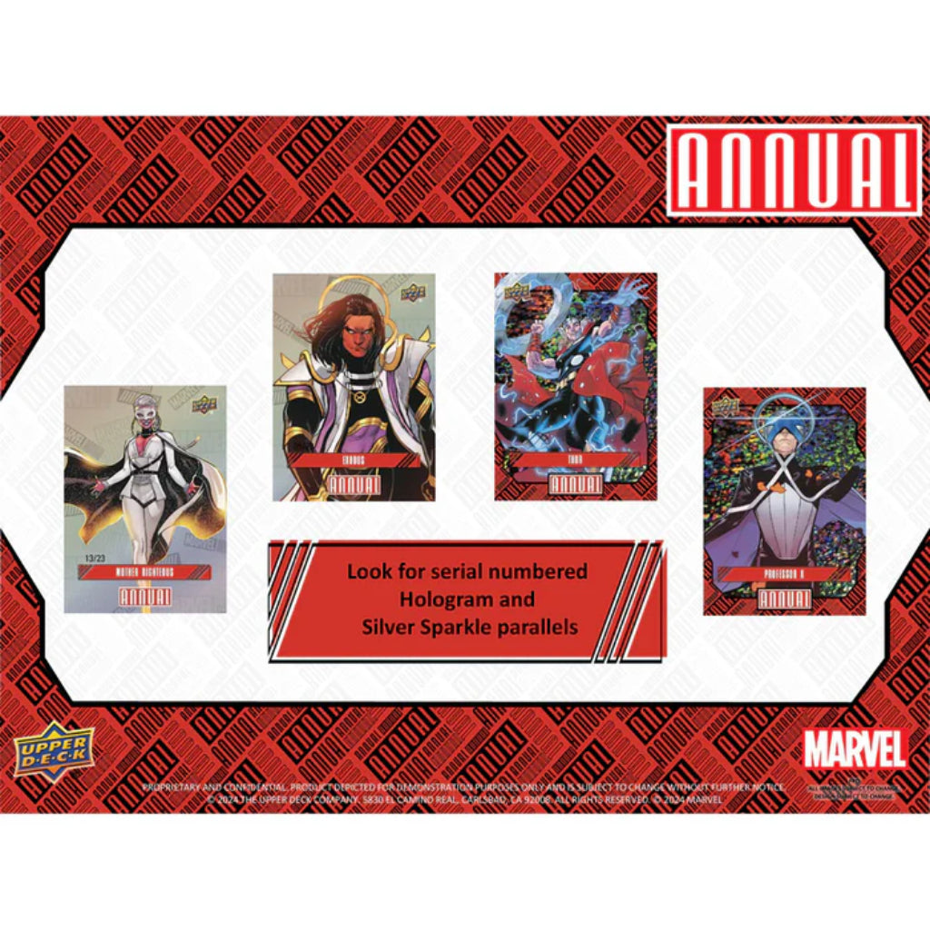Upper Deck 2023-24 Marvel Annual Hobby Box (UD36195)