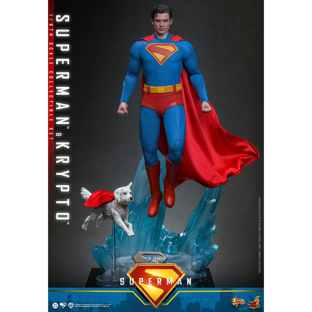 MMS812 - Superman - 1/6th Scale Superman & Krypto Collectible Set