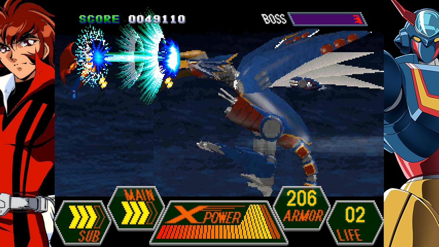 NSW 70s Style Robot Anime Geppy-X