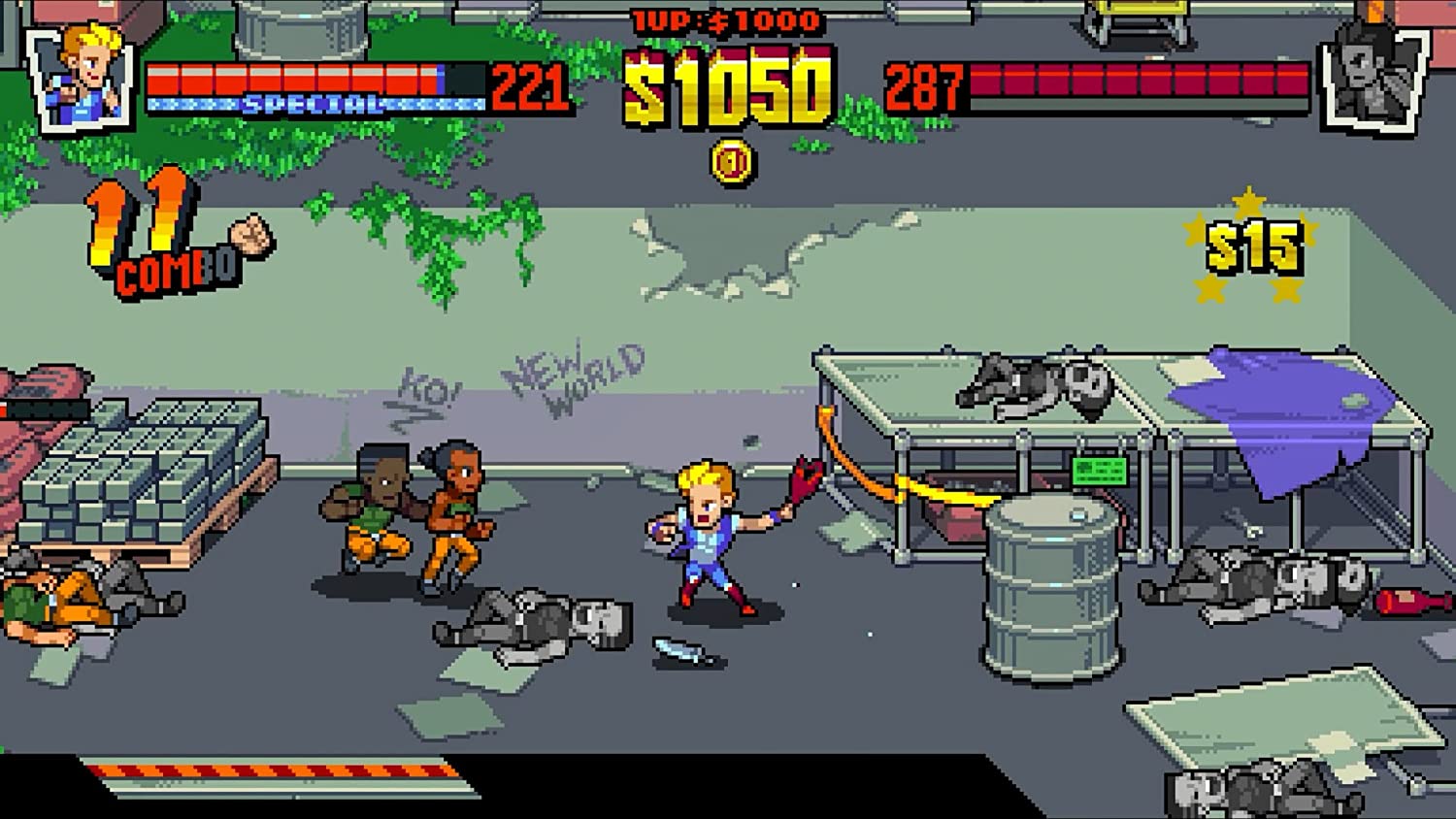 NSW Double Dragon Gaiden: Rise of the Dragons