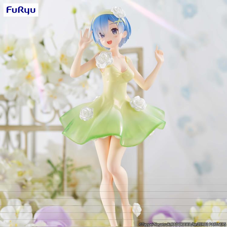 FuRyu Rem Flower Dress Re:Zero Trio-Try-It Figure