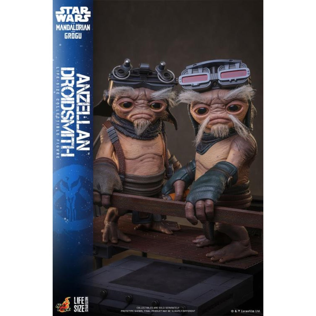 LMS017 The Mandalorian and Grogu - Anzellan Droidsmith Life-Size Collectible Figure