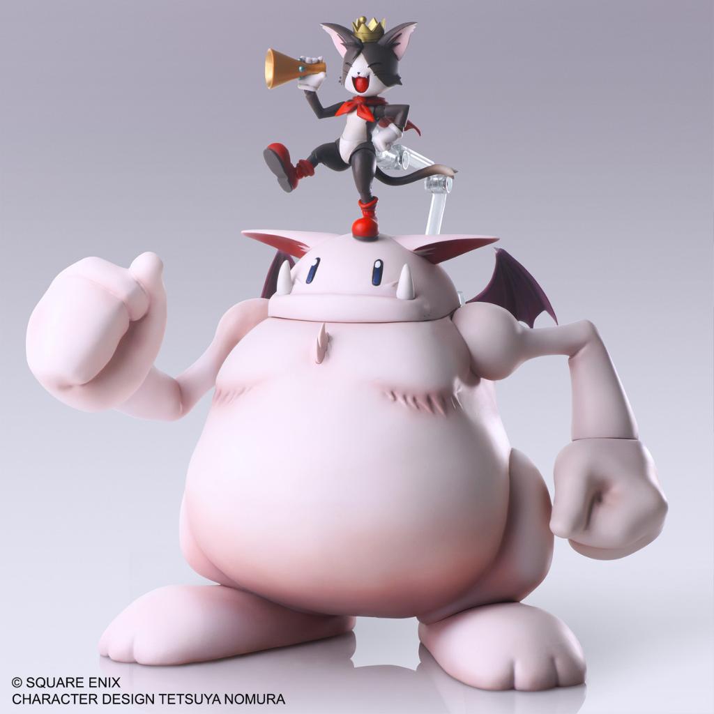 Square Enix Final Fantasy VII Bring Arts Action Figure - Cait Sith & Fat Moogle