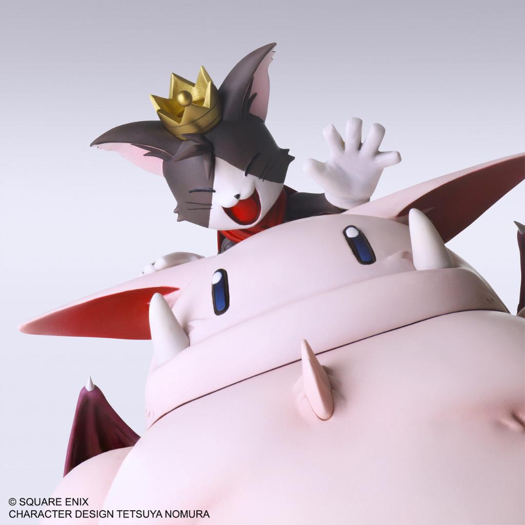 Square Enix Final Fantasy VII Bring Arts Action Figure - Cait Sith & Fat Moogle