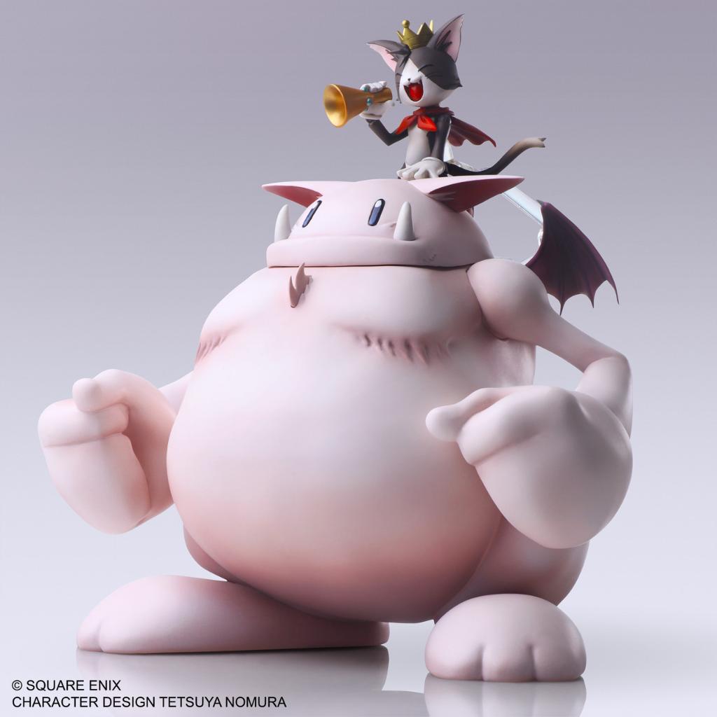 Square Enix Final Fantasy VII Bring Arts Action Figure - Cait Sith & Fat Moogle