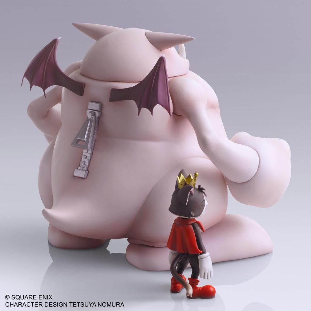 Square Enix Final Fantasy VII Bring Arts Action Figure - Cait Sith & Fat Moogle