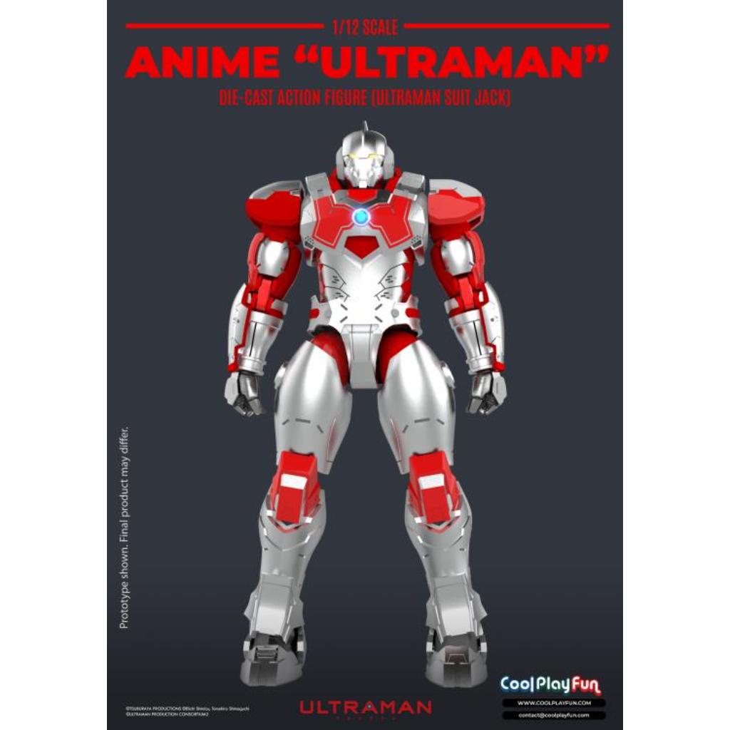 Diecast Action Figure - Ultraman - 1/12th Scale Ultraman Suit Jack