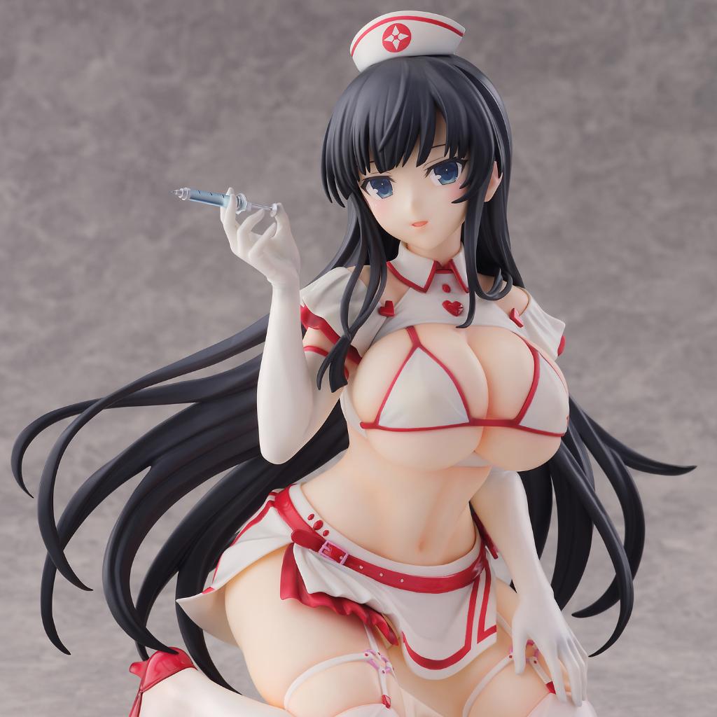 Shinovi Master Senran Kagura: New Link - 1/4 Ikaruga: Sexy Nurse Ver. Figurine