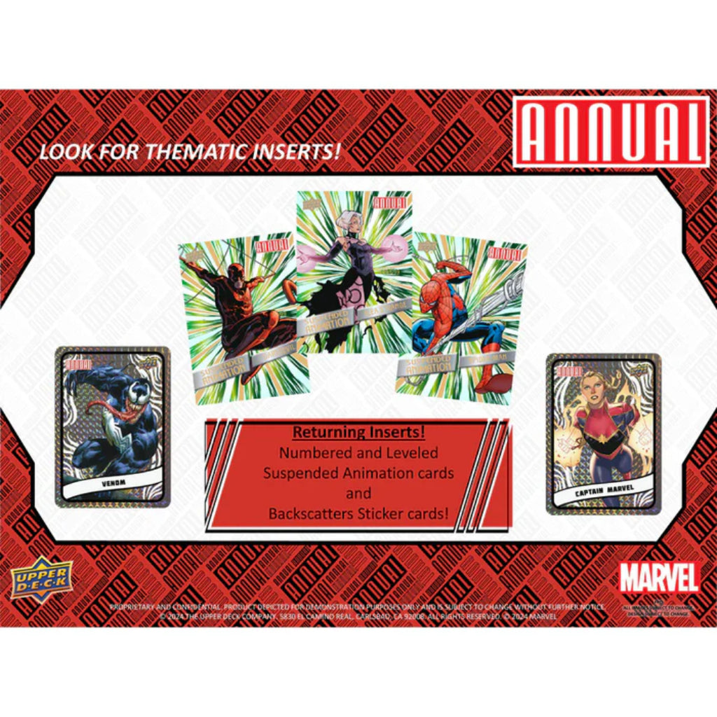 Upper Deck 2023-24 Marvel Annual Hobby Box (UD36195)