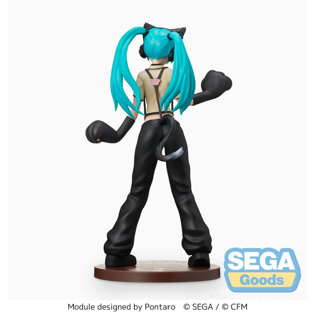 Sega SPM Hatsune Miku Nyanko Ver PJ Diva Arcade Future Tone Figure