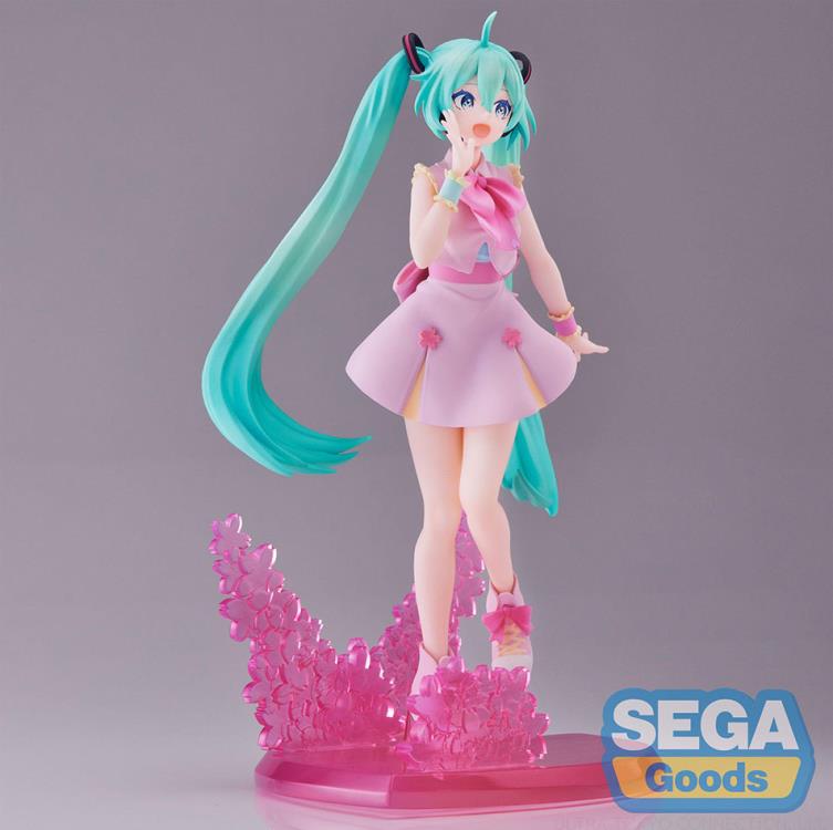 Sega Hatsune Miku Spring Omutatsu Ver Luminasta Figure