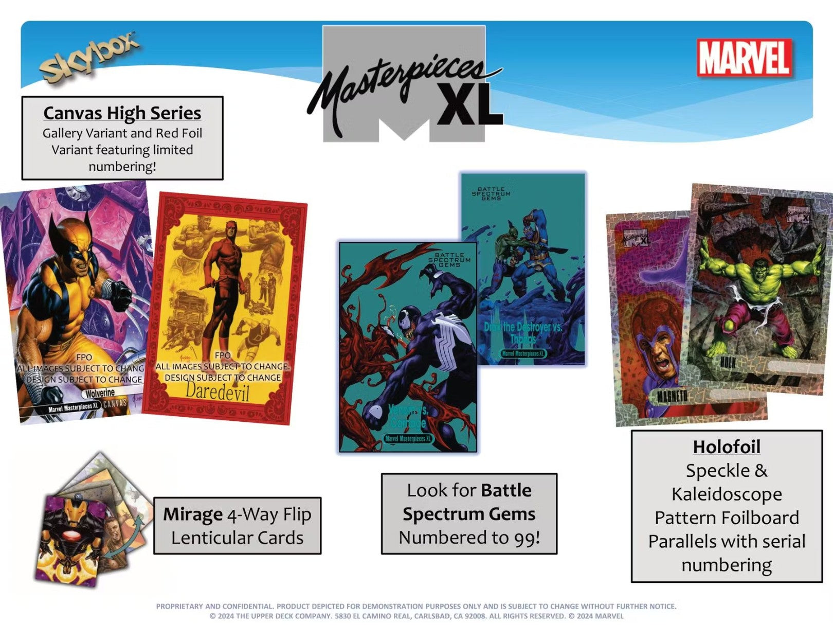 Upper Deck Marvel Masterpieces XL (UD35308) (10/Box)