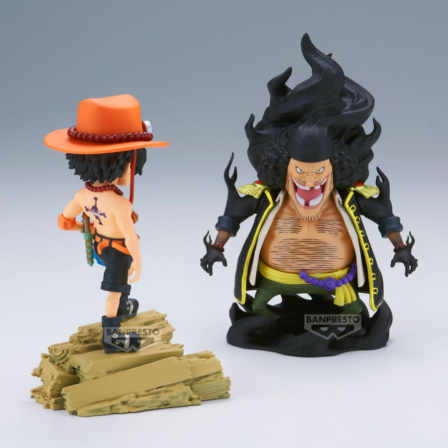 Banpresto WCF Portgas D. Ace vs. Marshall D. Teach Log Stories One Piece