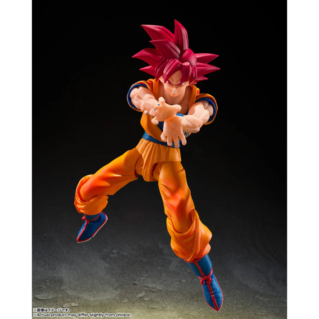 S.H.Figuarts Super Saiyan God Son Goku God Aura (Reissue)