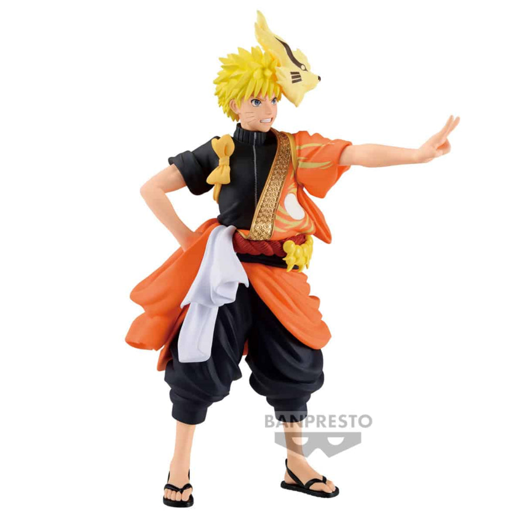Banpresto Uzumaki Naruto Animation 20th Anniversary Costume Naruto Shippuden Figure