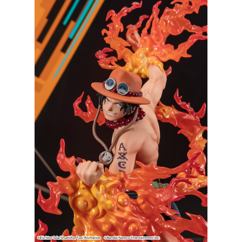 Bandai Figuarts Zero Portgas D Ace One Piece Bounty Rush 5th Anniversary Figure