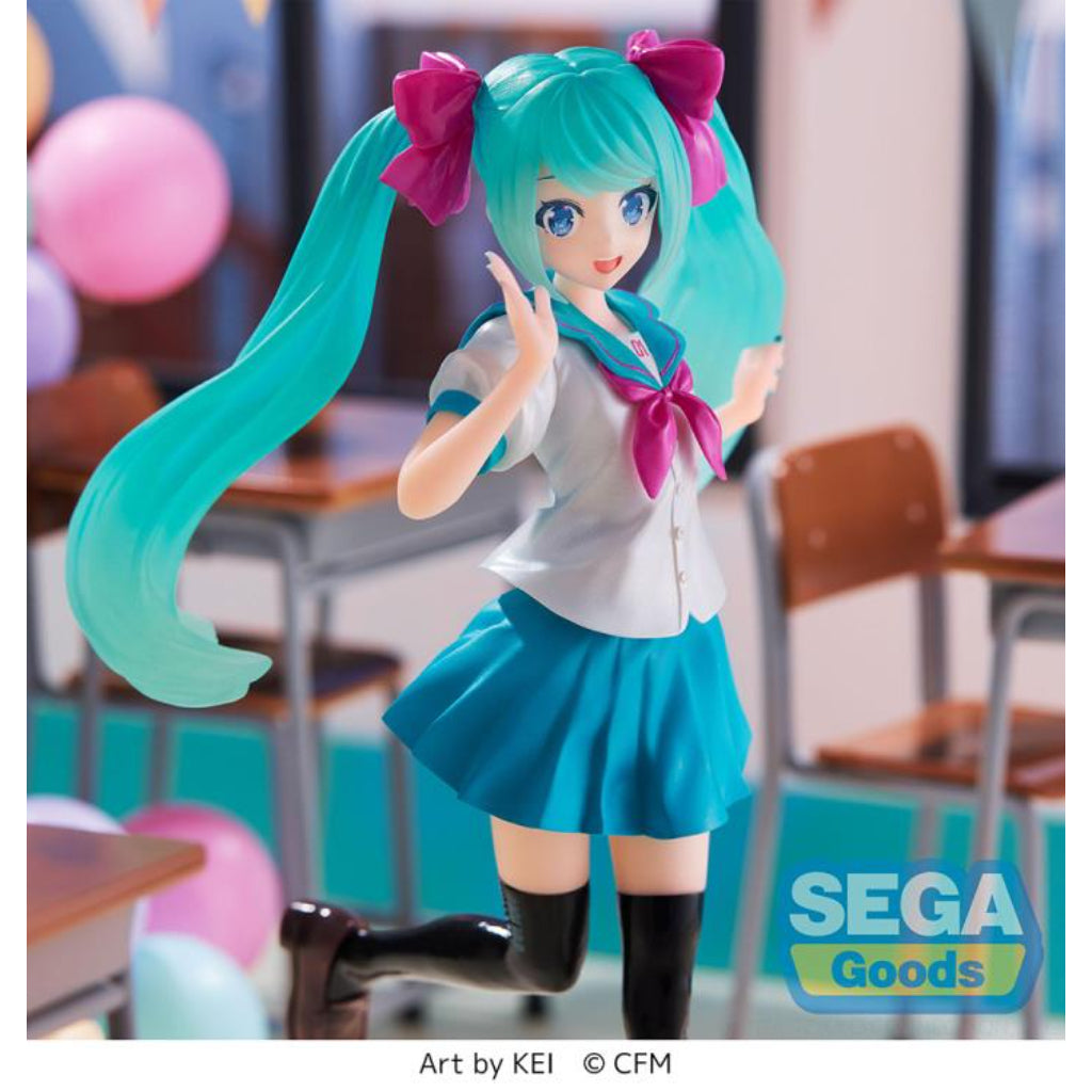 Sega Hatsune Miku 16th Anniversary Kei Ver. Luminasta Figure