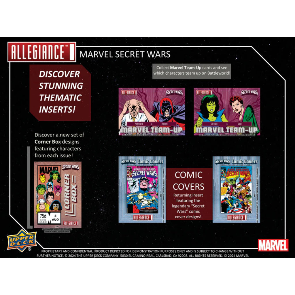 Upper Deck Marvel Allegiance: Secret Wars (UD11981)
